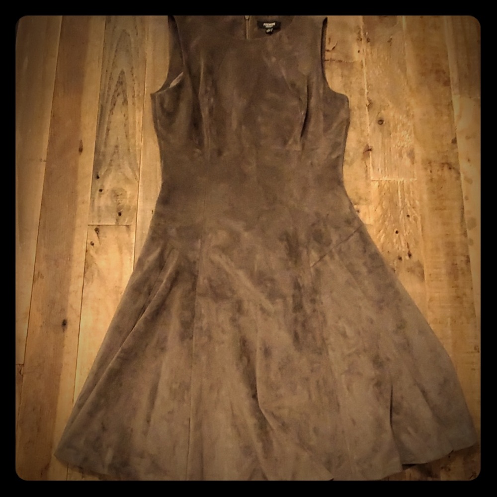Premise Faux Suede Dress